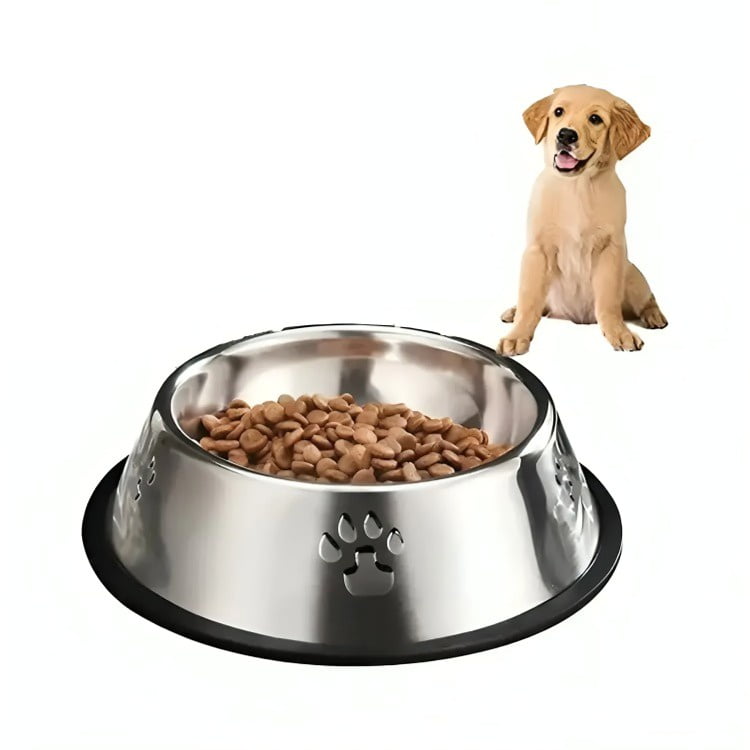 Genérico - Comedero Perro Platos Para Perros Gatos Mascotas 18cm