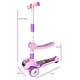 thumbnail image 1 of Monopatín  Scooter Plegable infantil 2 en 1 Luces Led Rosado, 1 of 5