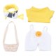 thumbnail image 4 of Mu?eco De Peluche Suave Ropa Disfraz Diadema Para Ni?as Mu?ecas Pato, 4 of 5
