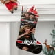 thumbnail image 2 of Top Gun Tema: Calcetines de Navidad, fino lino blanco para colgar en escaleras y chimenea, decoración navideña para el hogar, regalo de Navidad. 45cm × 32cm, 2 of 5