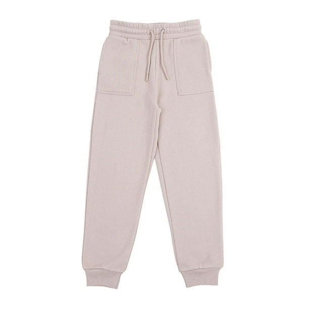 Pantalón De Buzo Niño Kids Basico Beige Corona