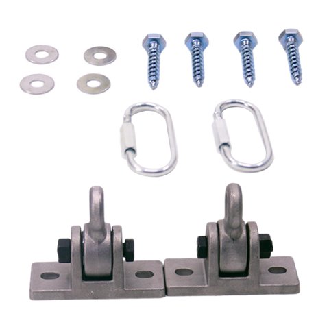 Ioensy - Colgadores Oscilantes, Ganchos Resistentes Para Colgar Con Capacidad De 1000Kg, Para Patio Interior De Madera