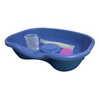 Ioensy - Cuenco De Champú Portátil Para Lavar El Cabello En La Cama, Lavabo Para Lavar El Cabello Ligero Y Resistente