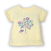 Polera Bebé Niña Amarillo Pillin