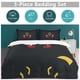 thumbnail image 5 of Umbreon Bed Duvet Cover Funny Anime Cartoon Bedding Sets Lightweight 3 Piece Comforter Sets, 5 of 5