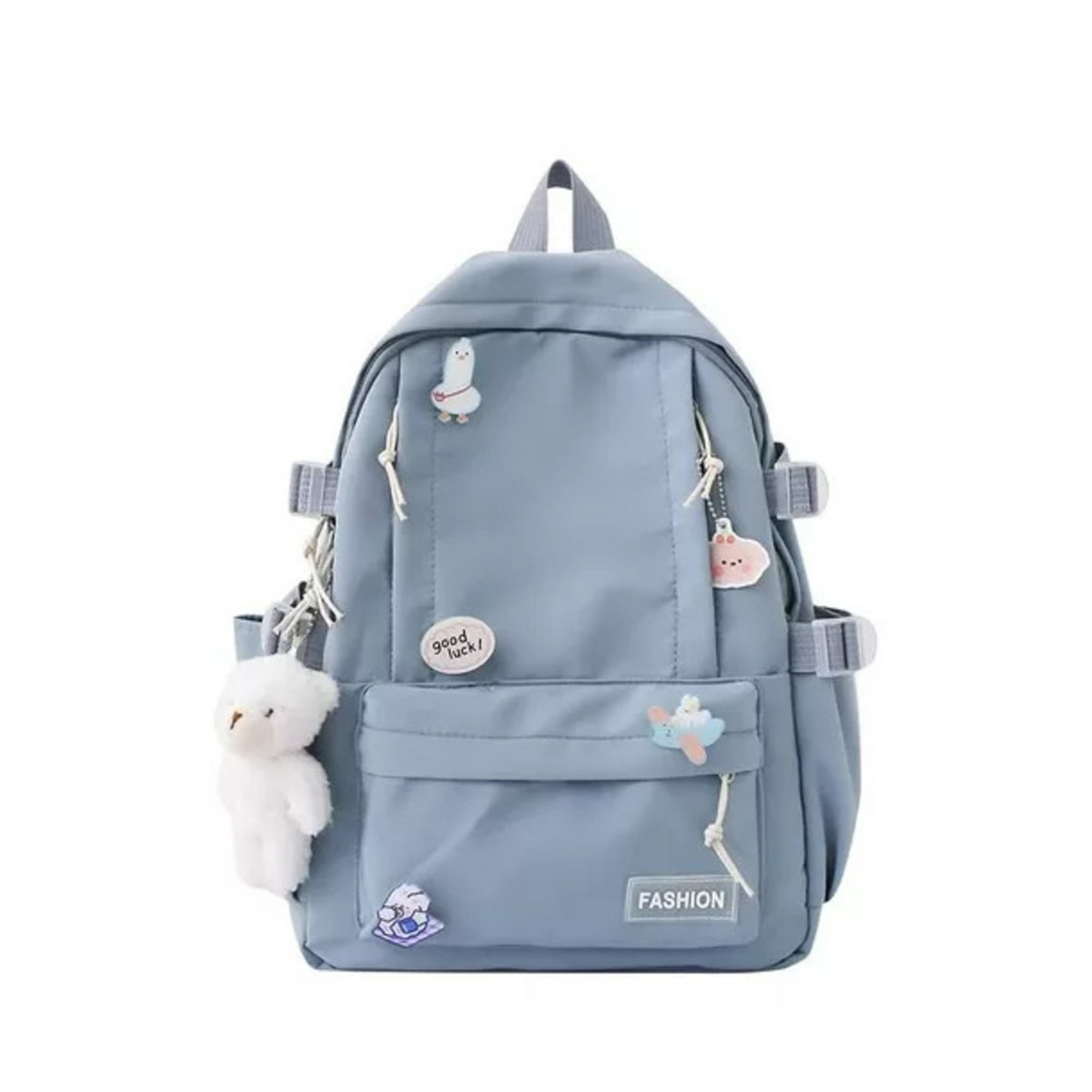 Mochila Kawai Escolar Azul