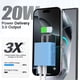 thumbnail image 2 of [Cargador] Bloque Cargador Rápido LCGENS USB C 20W Doble Puerto Paquete de 2, 2 of 7