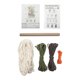 thumbnail image 3 of Macrame Cactus Colgante De Pared Algodón Cuerda Tapiz Hecho A Mano DIY Craft Chic Art, 3 of 5