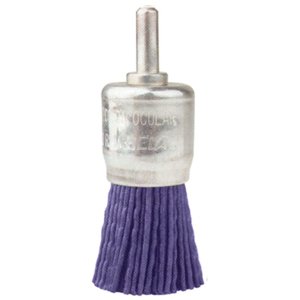 Grata Pincel Fibra Abrasiva Azul 1"" (24Mm) - Grano 180 (Fino) - Vástago 1/4'' - Hela