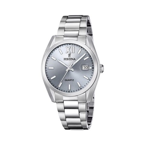 Reloj F20707/1 Festina Gris Hombre Acero Clasico