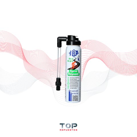 Help - Inflador Y Reparador De Rueda De Bicicleta Super 100Ml