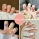 thumbnail image 3 of Uñas postizas europeas, uñas postizas con acabado UV, brillantes, cobertura total, uñas postizas artificiales, uñas para mujer, 3 of 5