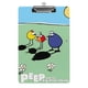 thumbnail image 1 of Peep y el Gran Mundo Ancho Portapapeles de acrílico A4, tamaño carta estándar, carpeta con clip 31.8x 21.5CM para estudiantes, profesores y oficina, 1 of 6