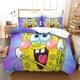 thumbnail image 3 of Fundas Nórdicas De Bob Esponja Para Niños Y Niñas Con Estampado 3d De Personajes De Anime Funda De Edredón Con Cierre De Cremallera Juego De Ropa De Cama Con Fundas De Almohada, 3 of 3