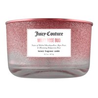 Cera De Soja Candle Juicy Couture Milky Rose Bud Glitter, 500 Ml