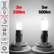 thumbnail image 4 of Bombilla LED Ziomitus 12 V BA15S 6000 K, luz blanca diurna, paquete de 5, 4 of 7