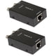 thumbnail image 1 of Paquete De 2 Adaptadores Convertidores BNC Coaxiales A Ethernet Transmisión De Datos Negro, 1 of 5
