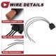 thumbnail image 5 of 1 Juego de cableado del portalámparas de señal de giro delantera para Chevrolet Camaro 2010-2013 No.92227778 Arnés de conector de bombilla con enchufe pre-cableado, 5 of 7