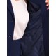 thumbnail image 5 of INSPIRE CHIC Traje de Negocios de 2 Piezas para Mujer Blazer con Cuello y Botones Falda Lápiz Conjunto de Falda de Trabajo L Azul Oscuro, 5 of 6