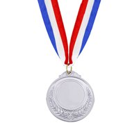 Frc - Medalla Para Premiación Deportiva 6,5 Cm Plateada