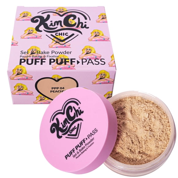 Polvo fijador Kimchi Chic Beauty Puff Pass 04 Peachy