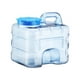 thumbnail image 3 of Contenedor de agua para acampar, cubo de agua de gran capacidad, barril de almacenamiento de agua vacío a prueba de fugas, portador de botella de 7.5L, 3 of 5