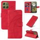 thumbnail image 4 of Funda tipo cartera con tapa para Motorola Edge 70 5G con tarjetero, soporte y cubierta magnética Rojo, 4 of 5