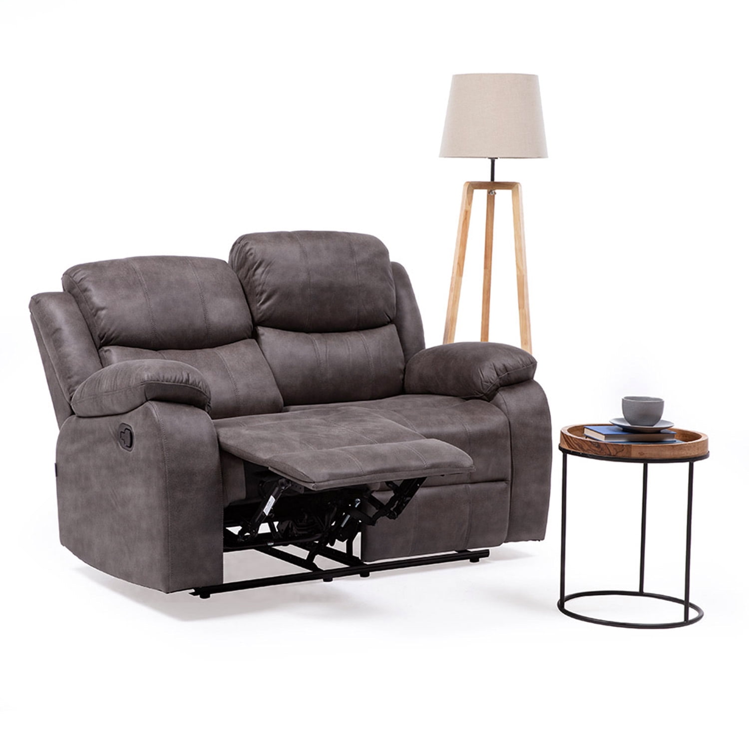 Vys Spa - Sofa 2 Cuerpos Reclinable Victoria Choco