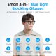 thumbnail image 2 of Gafas de sol inteligentes GetD AI Translator Bluetooth Anti-Blue Light, 2 of 6