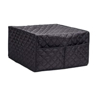 Ioensy - Funda Para Microondas Con Bolsillos De Almacenamiento Para Cocina, Resistente, Pequeña, Para Electrodomésticos De Cocina, Color Negro