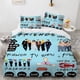 thumbnail image 1 of The Friends Bedding Set Duvet Cover Set Quilt Cover Pillowcase 3-Piece Bedding Set (1 Duvet Cover + 2 Pillow Shams), 1 of 5