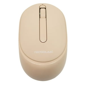 Tecnolab - Mouse Inalámbrico Bluetooth Y Usb 10M Rosado - Ps