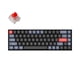 thumbnail image 1 of Teclado Keychron K6 Pro Inalámbrico RGB Intercambiable en Caliente Rojo, 1 of 9