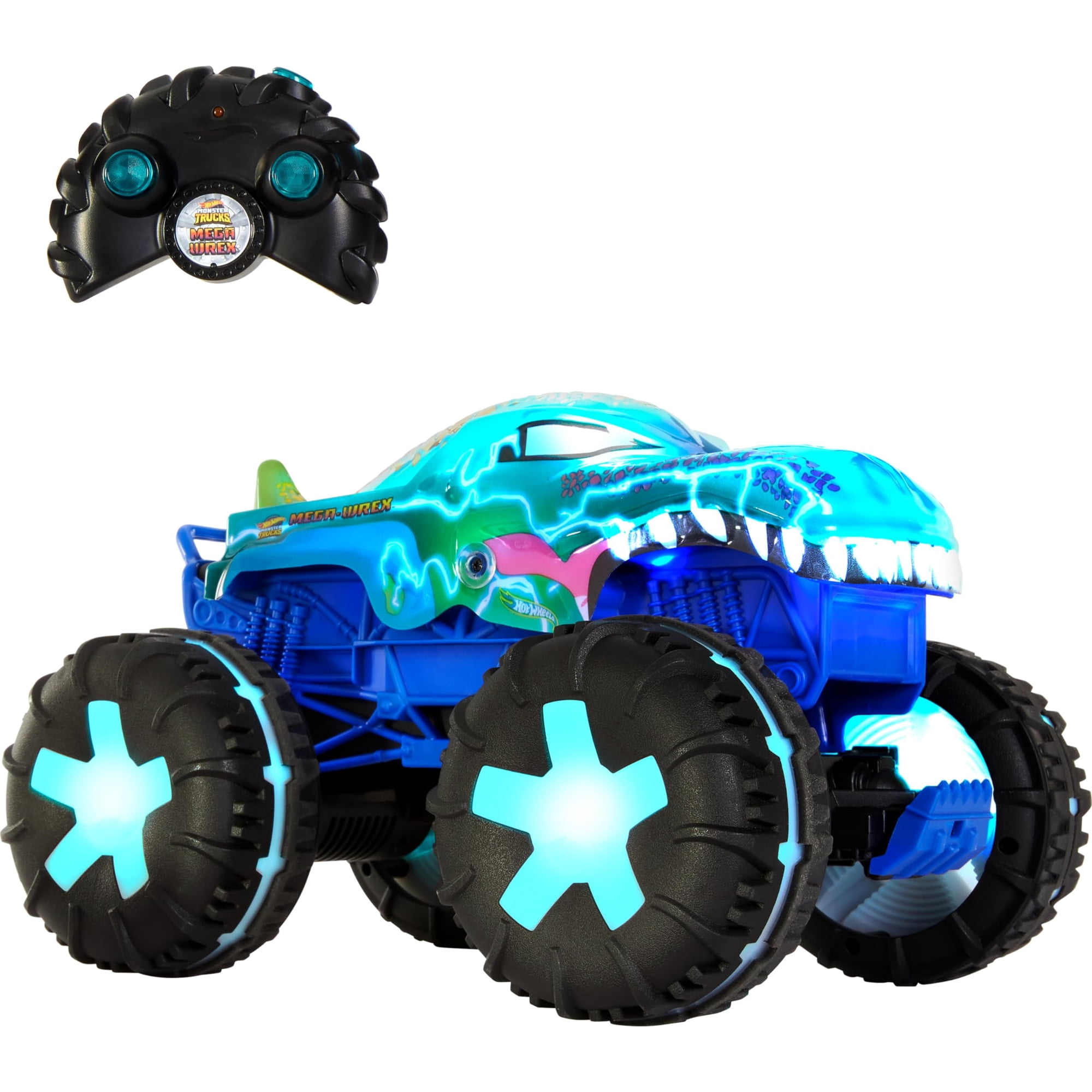 Camión Juguete Hot Wheels Monster Trucks Rc Mega-wrex 1:15
