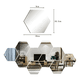 thumbnail image 2 of Pack X36 Vinilo Espejo Pared Adhesivo Hexagonal Decorativo, 2 of 3