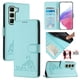 thumbnail image 5 of Funda tipo cartera FOXDOCK para infinix Hot 50 5G con soporte, ranuras, RFID, diseño de gato, 5 of 5