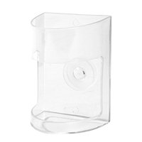 Magideal - Dispensador De Alimento Para Peces, Tubo De Alimentación Para Artemia, Con Ventosa, Dispensador De Alimento Para Camarones De Acuario, Bandeja Para Pe