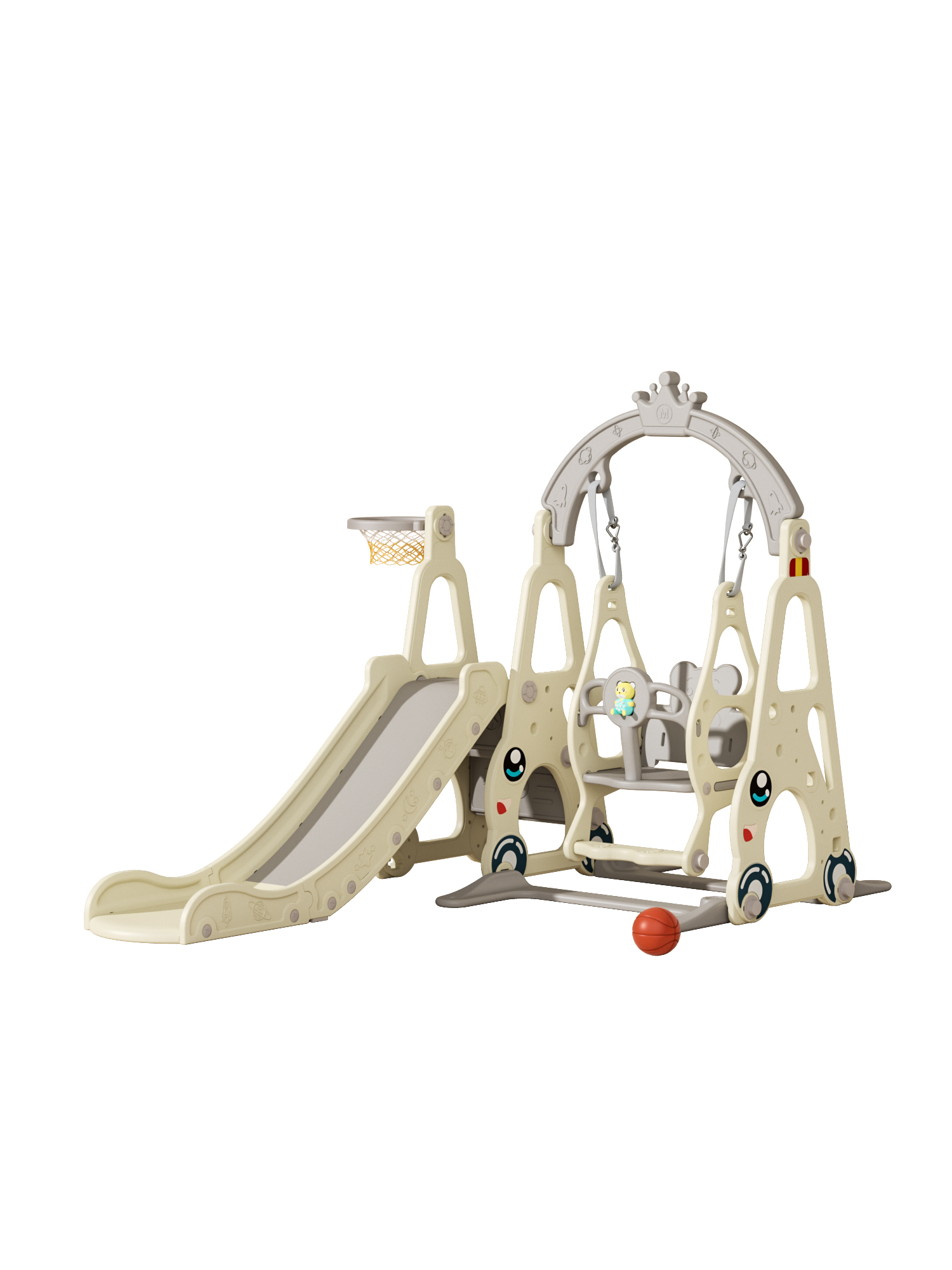 Voyage - Resbalin Y Columpio Carro 2.0 Beige