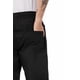 thumbnail image 3 of Pantalones Holgados Livianos para Hombre Chef Works, Negros, 2XL, 3 of 5