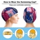 thumbnail image 3 of Lore Olympus Gorro de Natación de Licra, Gorro de Baño de Tela Cómoda, Gorro Elástico Antideslizante para Hombres, Mujeres y Niños, 3 of 6