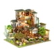 thumbnail image 5 of Kits de casa de muñecas en miniatura DIY con accesorios, decoración del hogar, conjunto de construcción de casa pequeña, casa de muñecas hecha a mano, 5 of 5