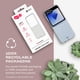 thumbnail image 5 of Funda Tech21 EvoClear Transparente para Samsung Galaxy Z Flip6, 5 of 5