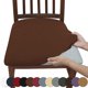 thumbnail image 1 of suxuMhao Funda de Cojín para Silla - Fundas para Sillas de Sala de Estar, Fundas Elásticas para Sillas para el Hogar, Fundas para Sillas de Comedor, Funda Duradera para Silla de Comedor, Rojo, 1 of 5