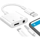 thumbnail image 1 of Adaptador De Audio y Carga para Iphone 2 en 1 Conector compatible Iphone a jack 3,5 auxiliar Original, 1 of 1