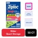 thumbnail image 3 of Bolsas Ziploc Slider Quart 3 Pack 50 Unidades Power Shield, 3 of 3