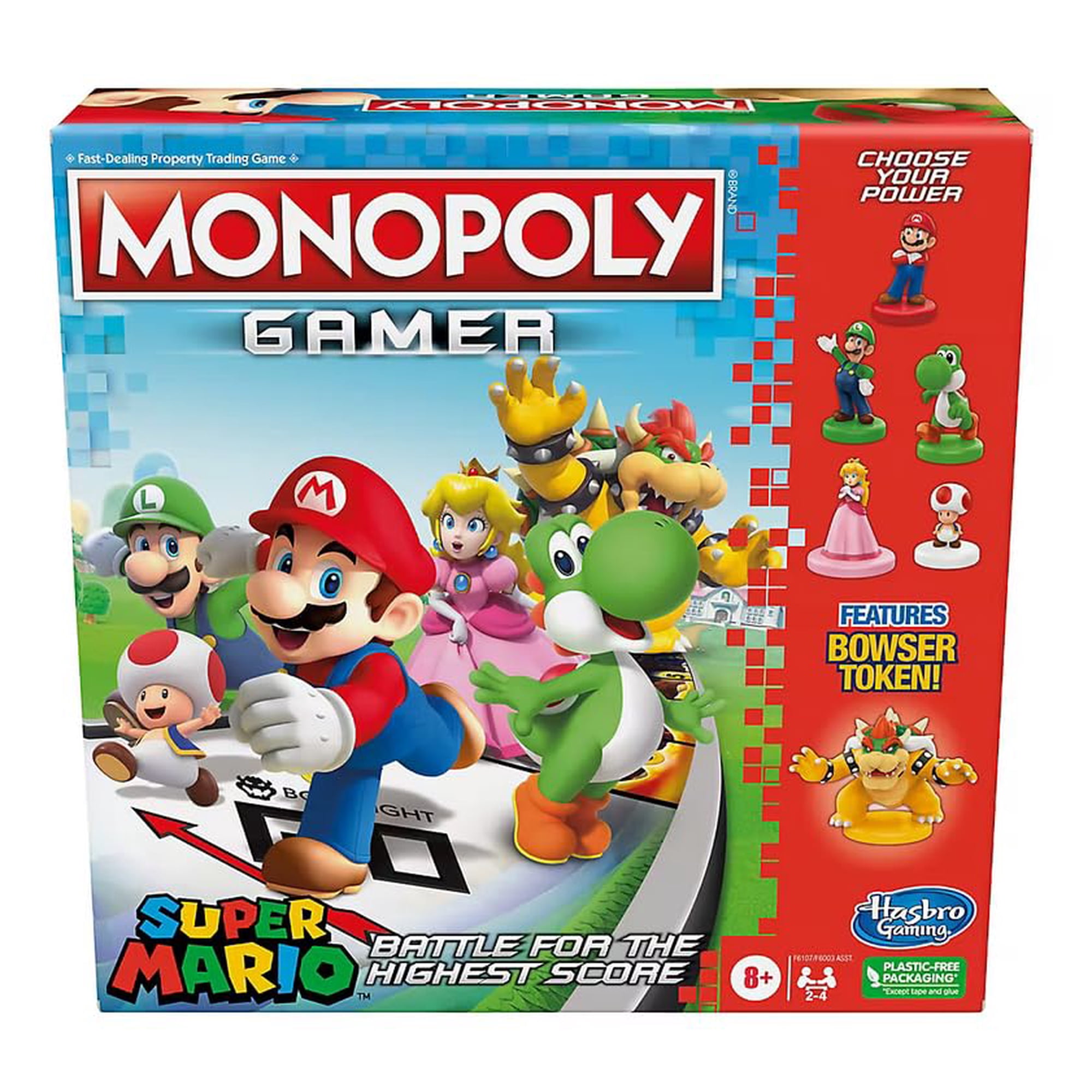 Juego De Mesa Hasbro Monopoly Gamer Edición Super Mario