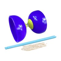 Bothyi - Juego De Yo-Yo Chino Diabolo Juego De Yo-Yo Chino Multiusos Para Niños Y Ancianos En Azul
