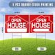 thumbnail image 2 of Open House Signs ISIYHCC, 16 x 12 cm, doble cara, para patio (paquete de 5), 2 of 7