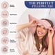 thumbnail image 5 of Funda de almohada de seda Blissy 100% pura, seda de morera, 22 Momme Pink, 5 of 8