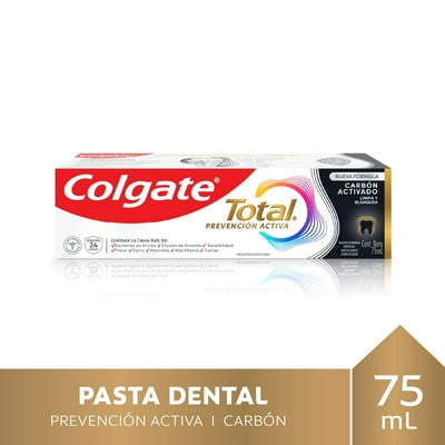 Pasta Dental Total 12 Carbón 75 Ml Colgate